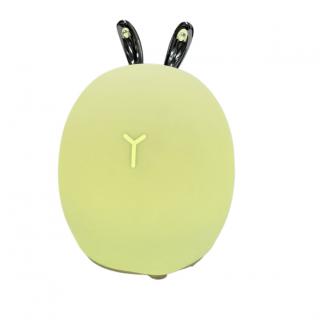 Electroplated Rabbit Silicone Tap Night Light